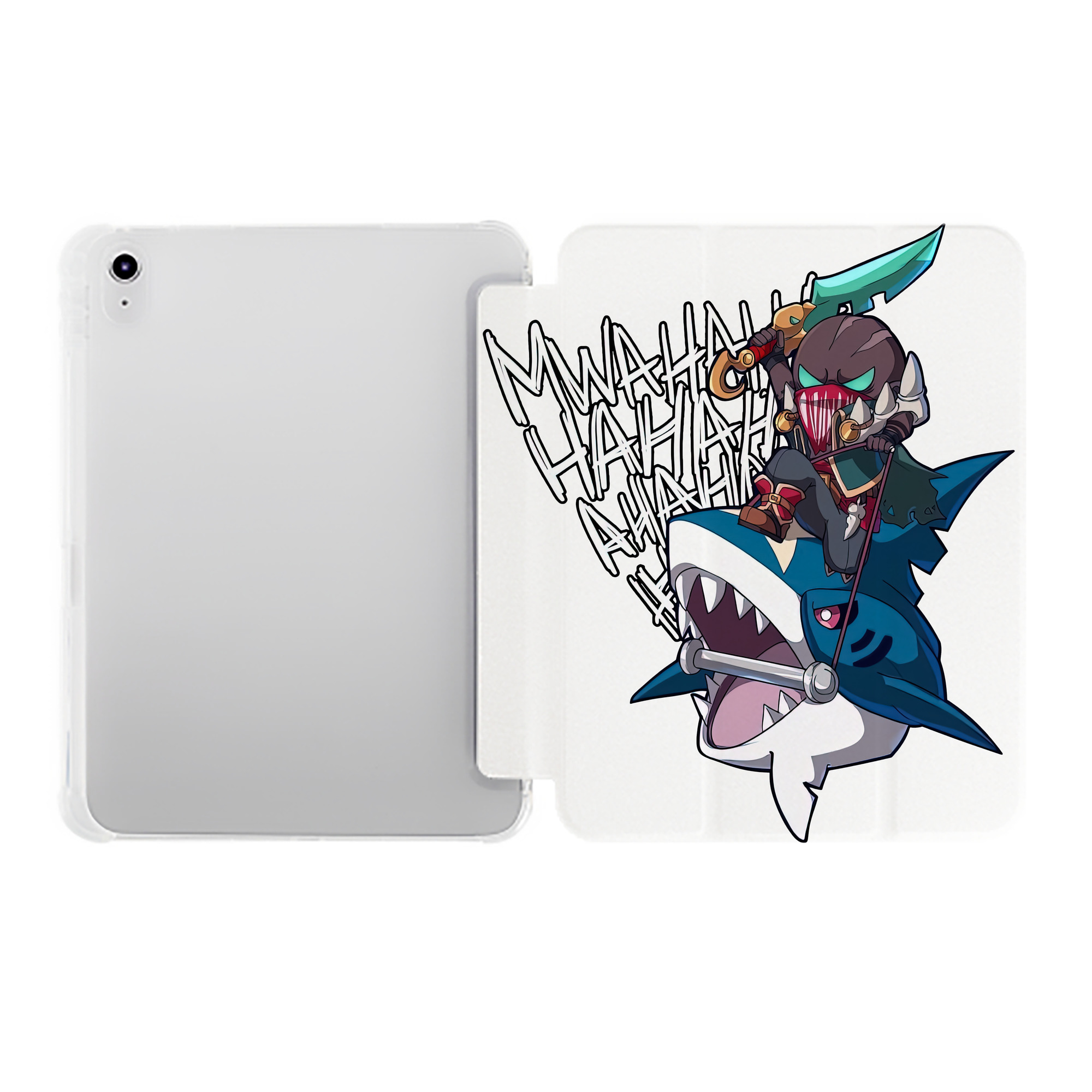 （画像用） リーグ・オブ・レジェンド League of Legends LOL IPad ケース ペン収納付き 三つ折りスタンド PUレザー×シリコン 対応機種9.5/10.5/10.9インチ